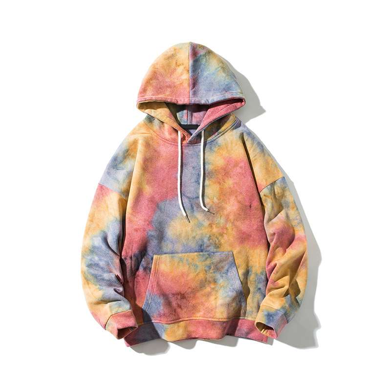 Rainbow Tie Dye Hoodie Fmitee